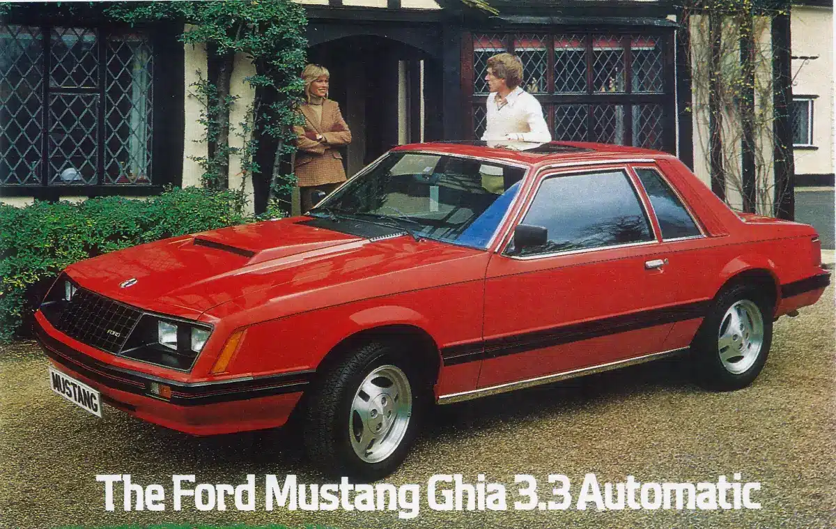 1980 Ford Mustang ad. Image courtesy of Flickr: https://flic.kr/p/neNreG