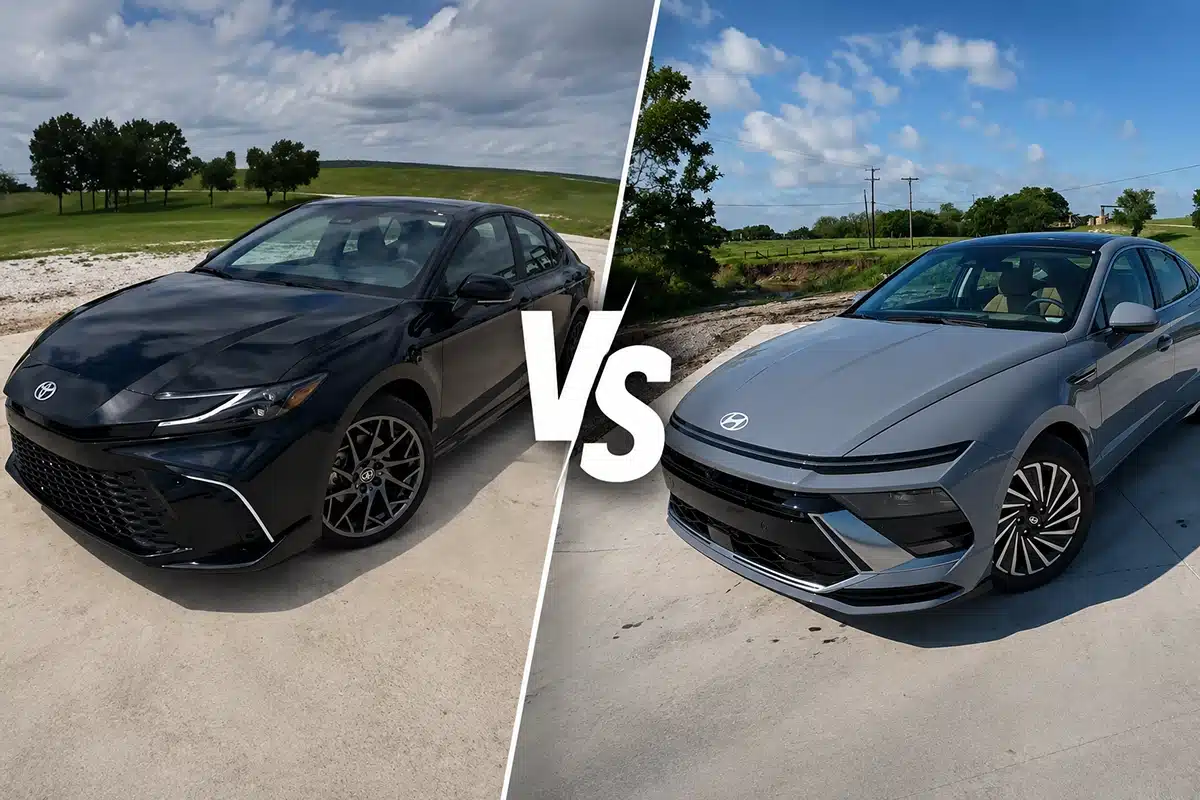 2026 Toyota Camry vs Hyundai Sonata 1