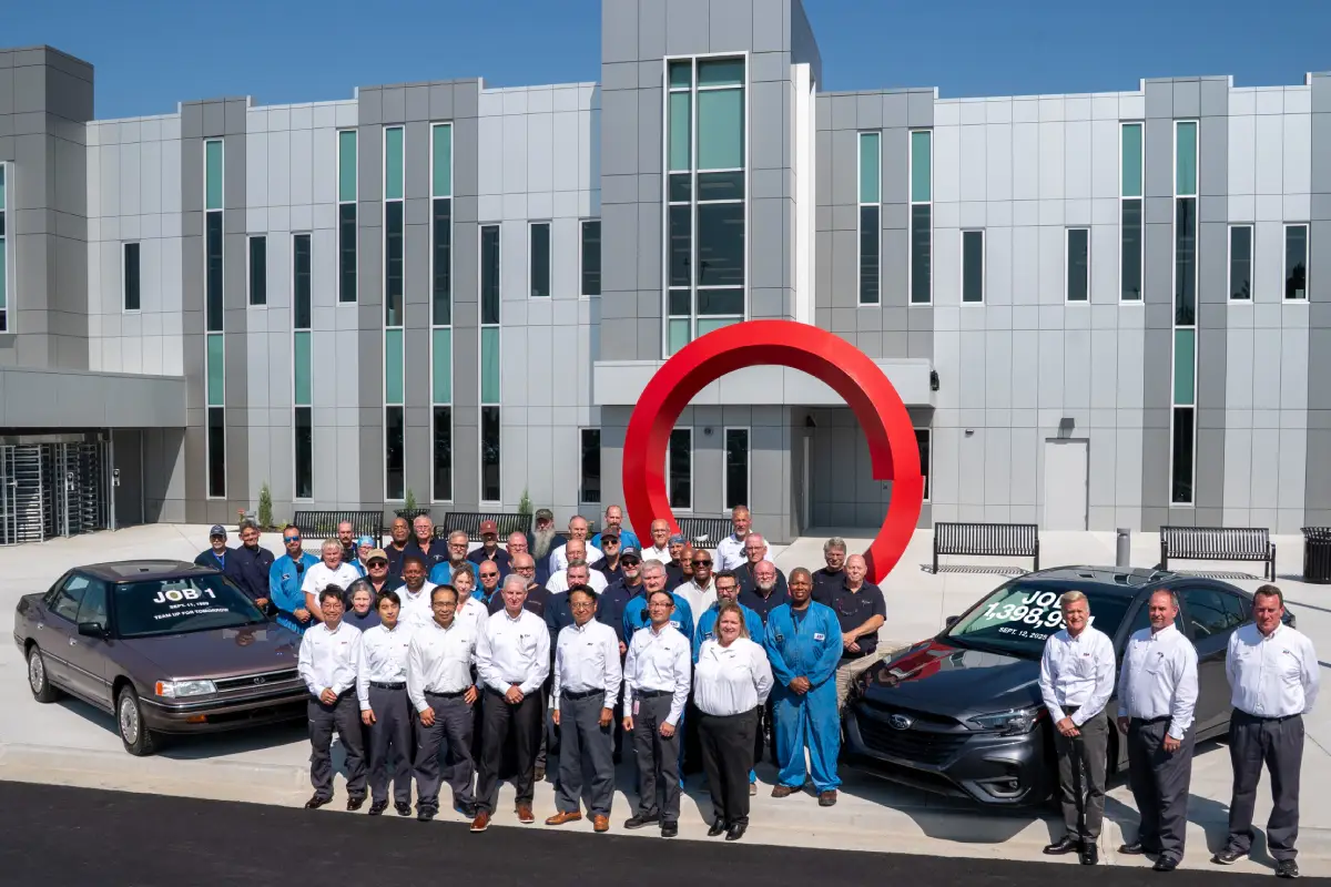 Final Subaru Legacy plant