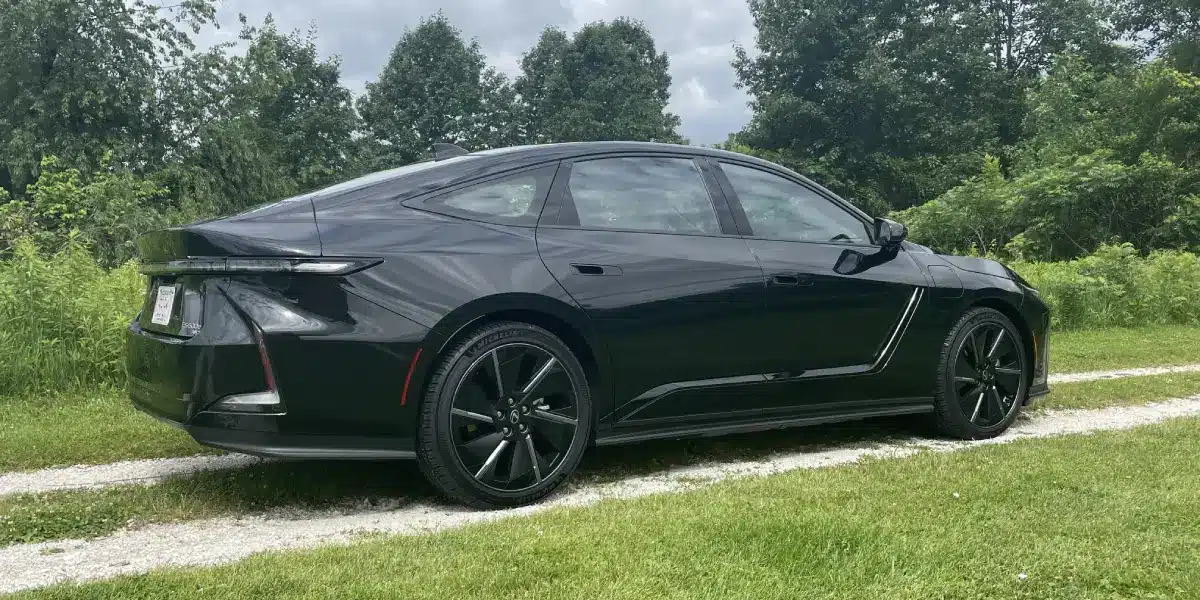 Black Does This Lexus No Favors (Photo by Cherise Threewitt)