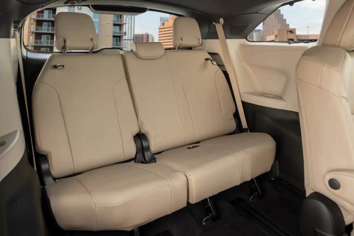 2021 Toyota Sienna rear seats