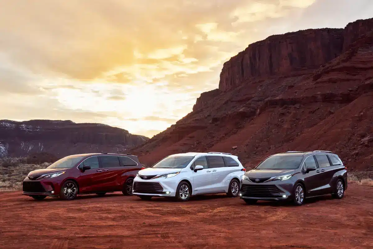 2021 Toyota Sienna lineup
