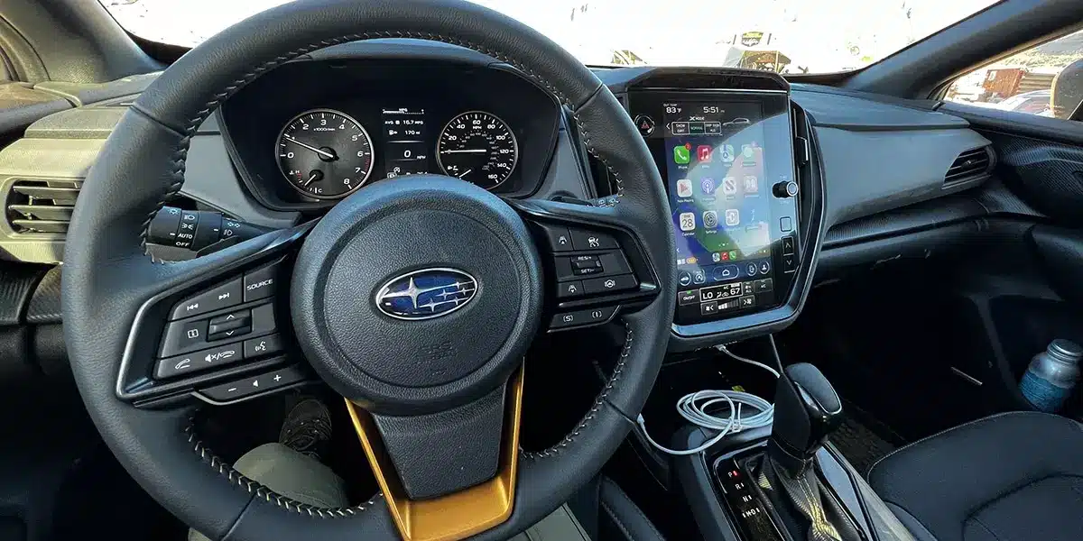 2024 Subaru Crosstrek Wilderness interior