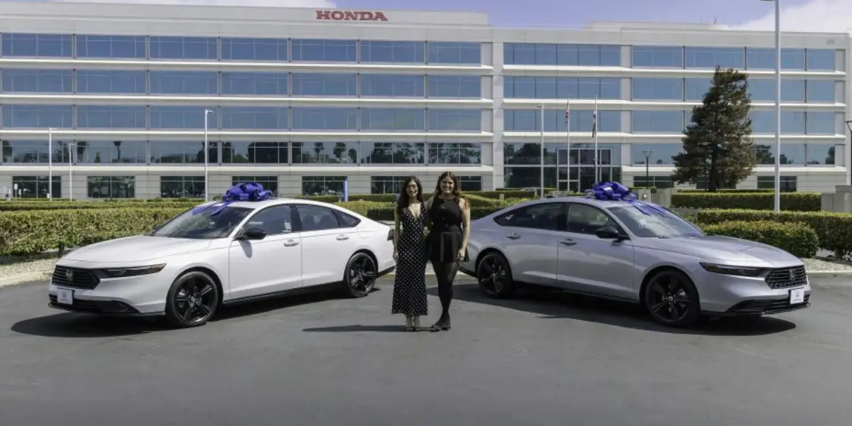 This June 2026 photo shows the 15 millionth (and one) Honda Accord sold in America, most of which are built in Marysville, OH (Photo Courtesy of American Honda Motor Co., Inc)