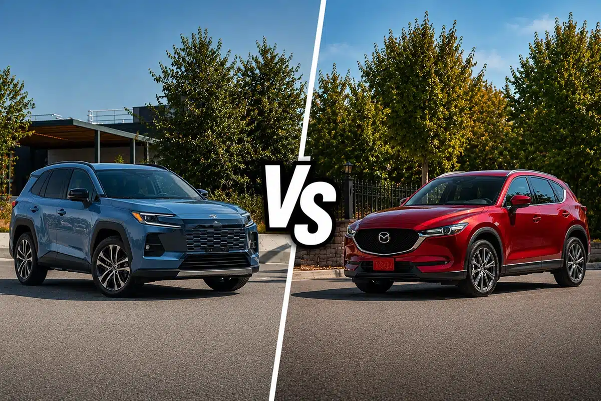 Toyota RAV4 v Mazda CX-5