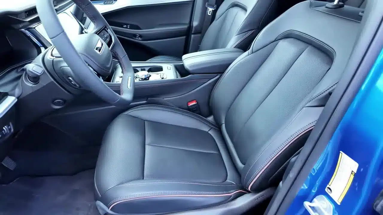 Wagoneer S Launch Edition front seats