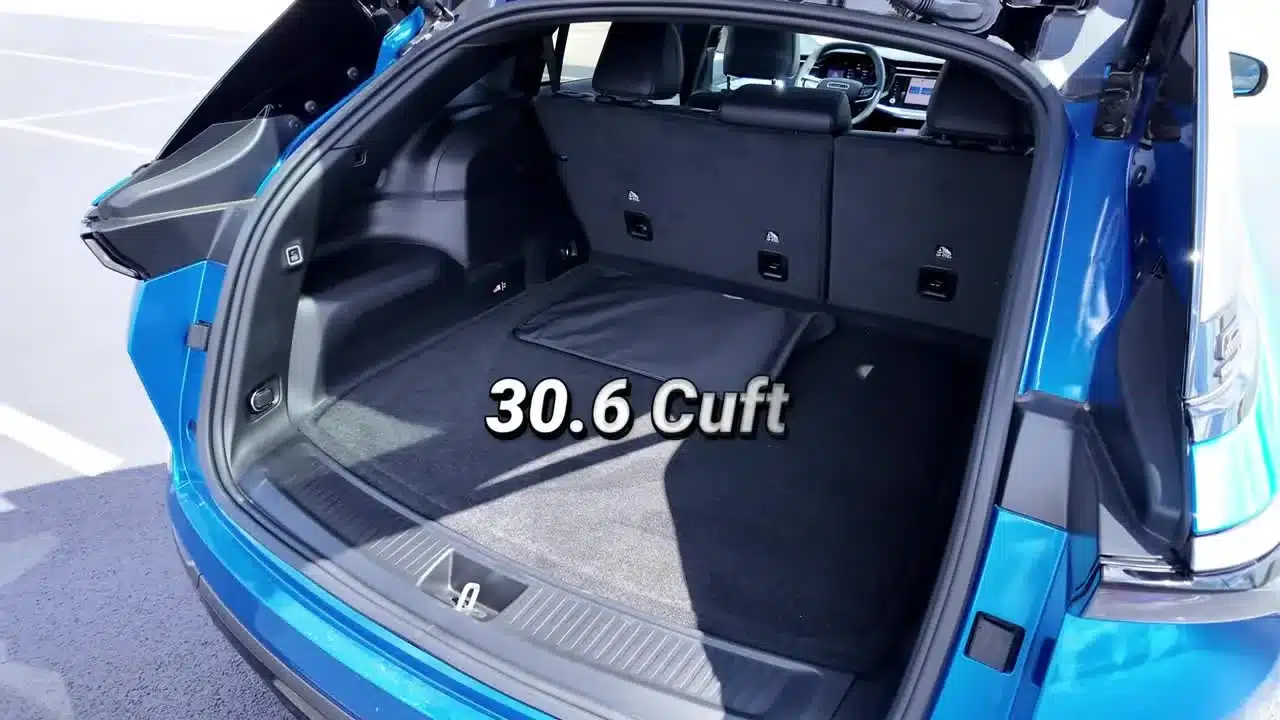 Wagoneer S rear cargo area
