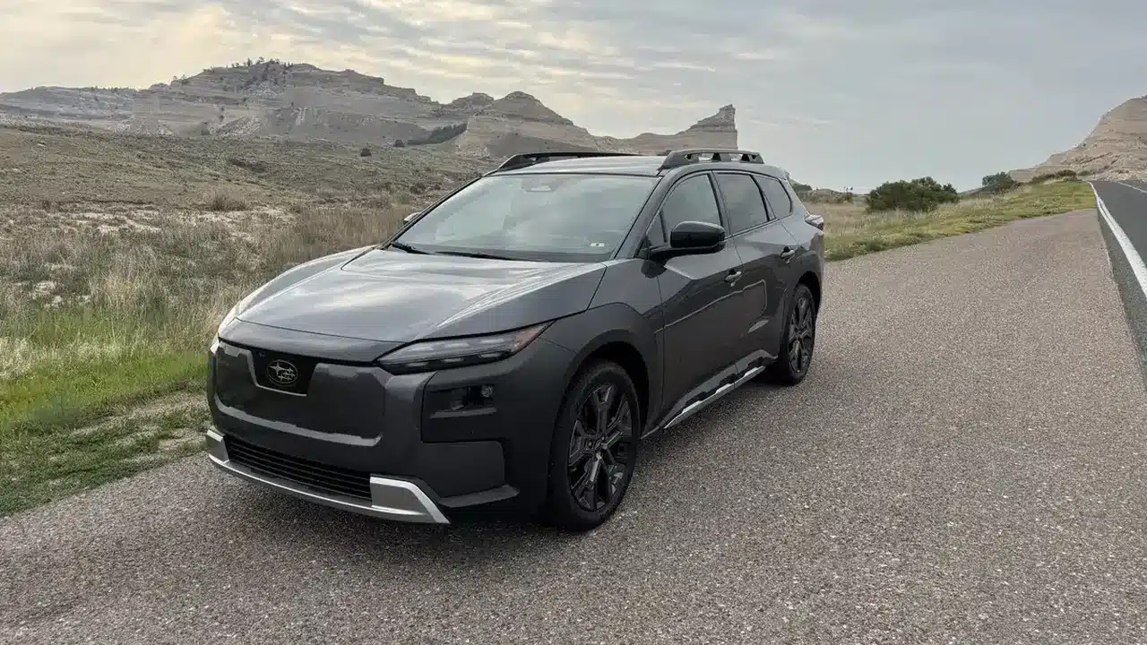 2026 Subaru Trailseeker review front three-quarter exterior view