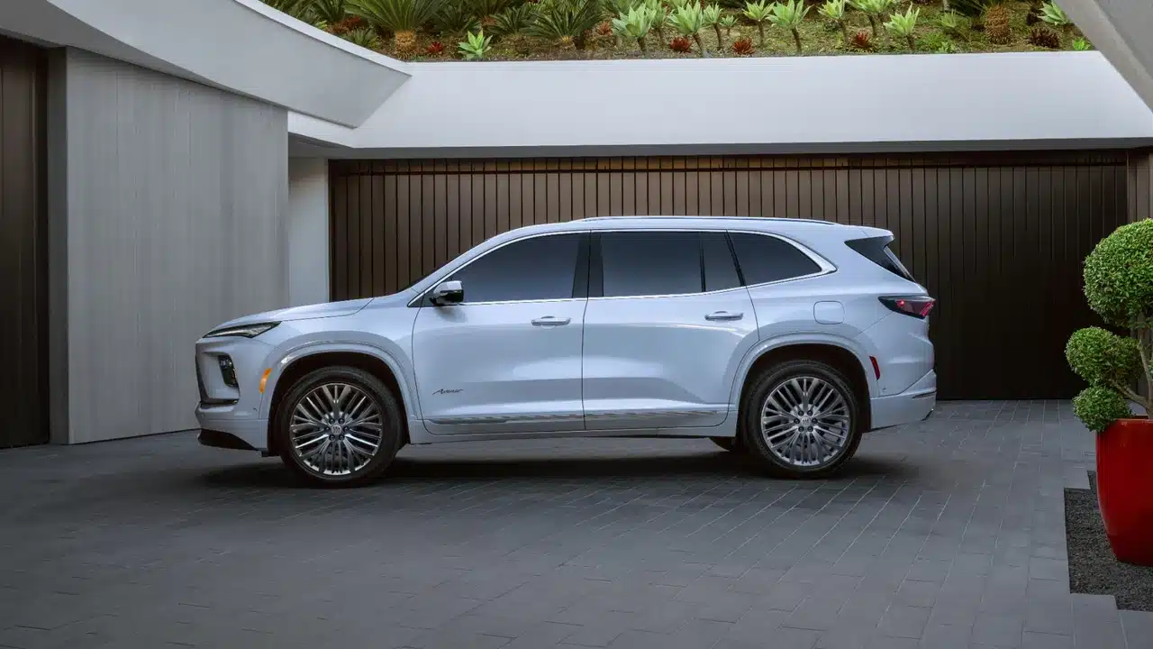 2027 Buick Enclave Avenir parked in side profile
