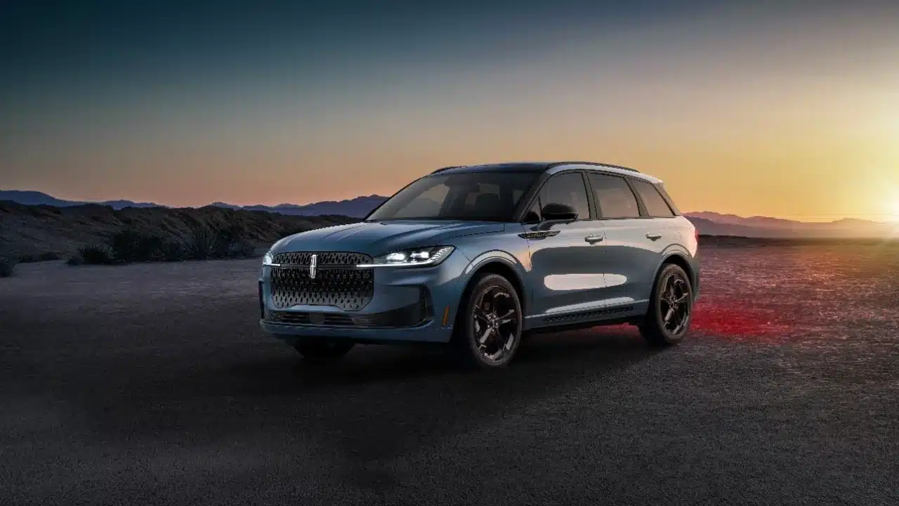 2027 Lincoln Corsair Hybrid exterior with updated grille