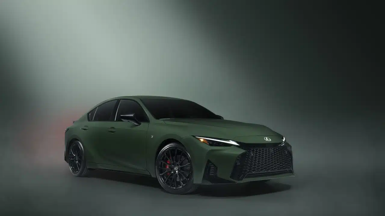 2027 Lexus IS Special Appearance Package in Envious green