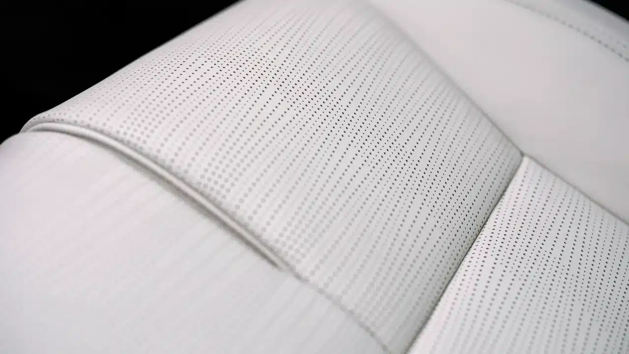 2027 Lincoln Nautilus Elysian Light seat upholstery detail
