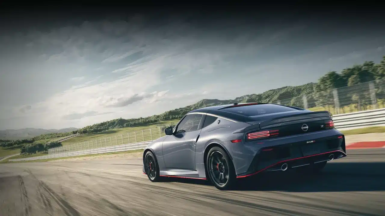 2027 Nissan Z NISMO on a racetrack