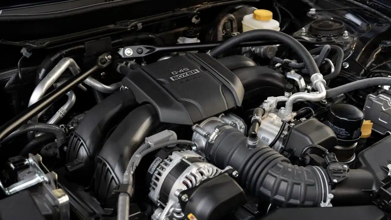 Naturally aspirated 2.4-liter boxer engine in the 2027 Toyota GR86