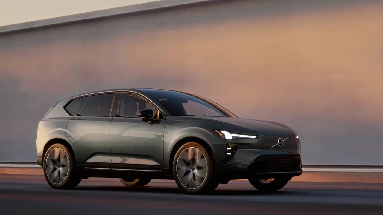 2027 Volvo EX60 in Forest Lake exterior color