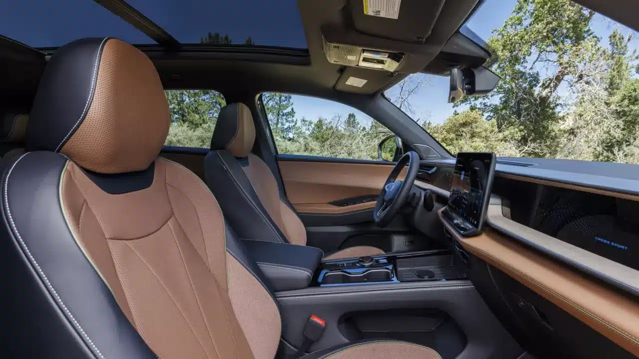 2027 Volkswagen Atlas Cross Sport front seats and cabin