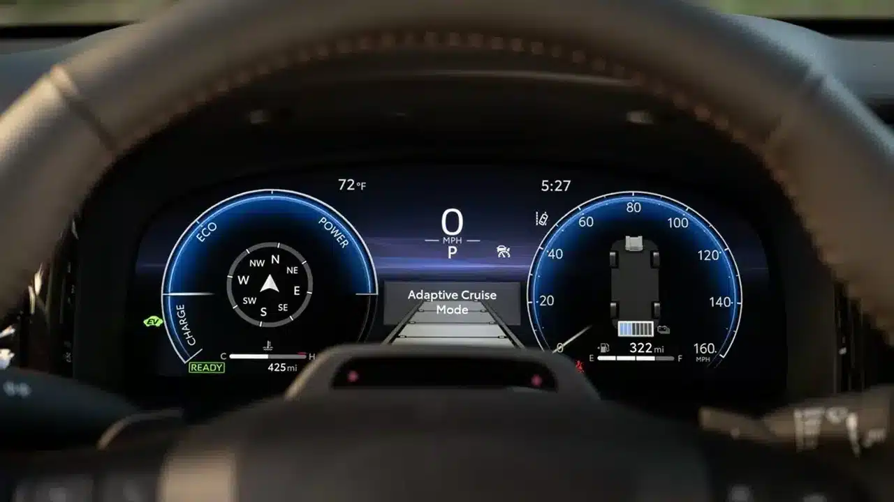 2026 Toyota Camry hybrid instrument panel