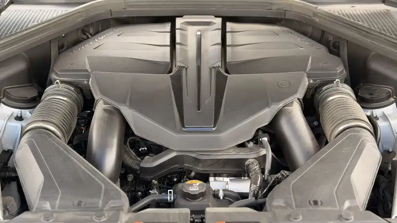 2026 Genesis GV80 Coupe engine bay