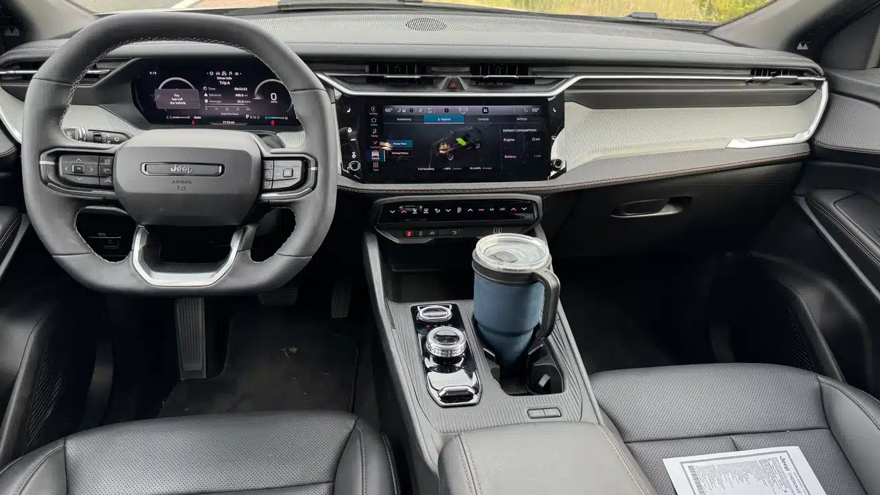 Dashboard of a 2026 Jeep Cherokee Limited
