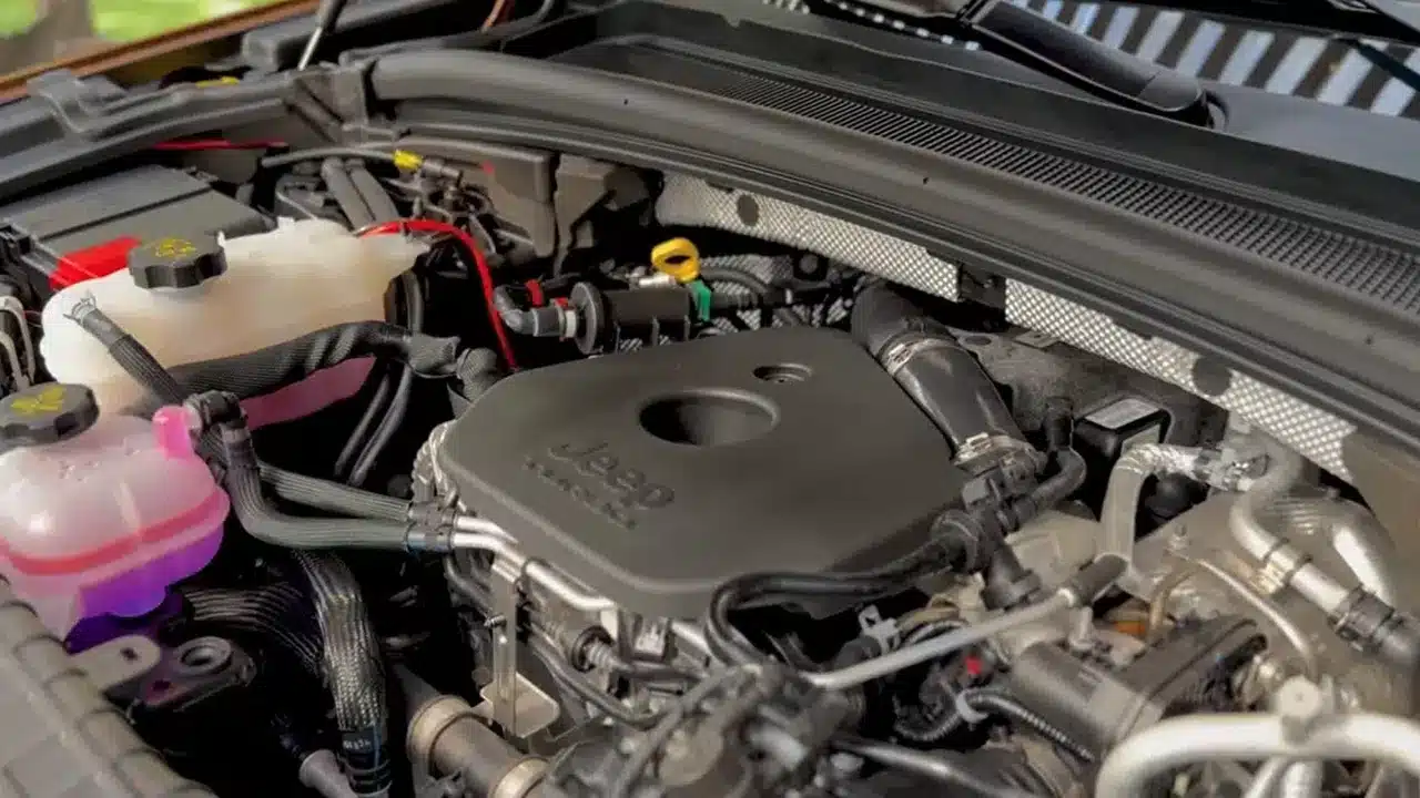 Hurricane 4 engine installed in a Jeep Grand Cherokee