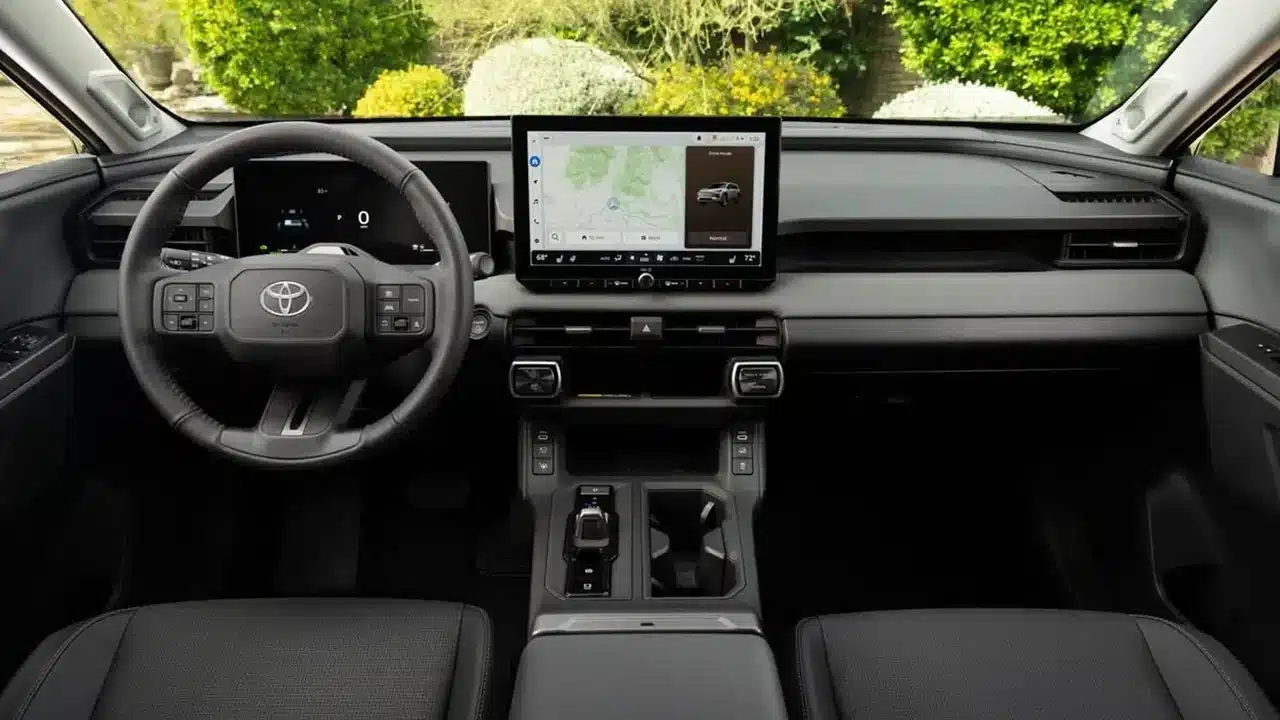 2026 Toyota RAV4 dashboard and front seats