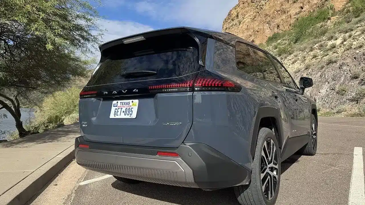 2026 Toyota RAV4 Hybrid rear view