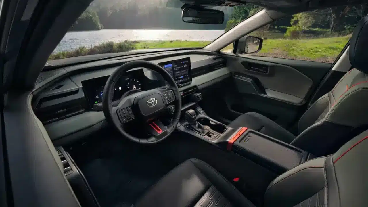Toyota RAV4 Woodland cabin with standard audio
