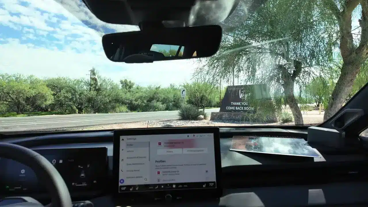 Phone setup menu in the 2026 Toyota RAV4