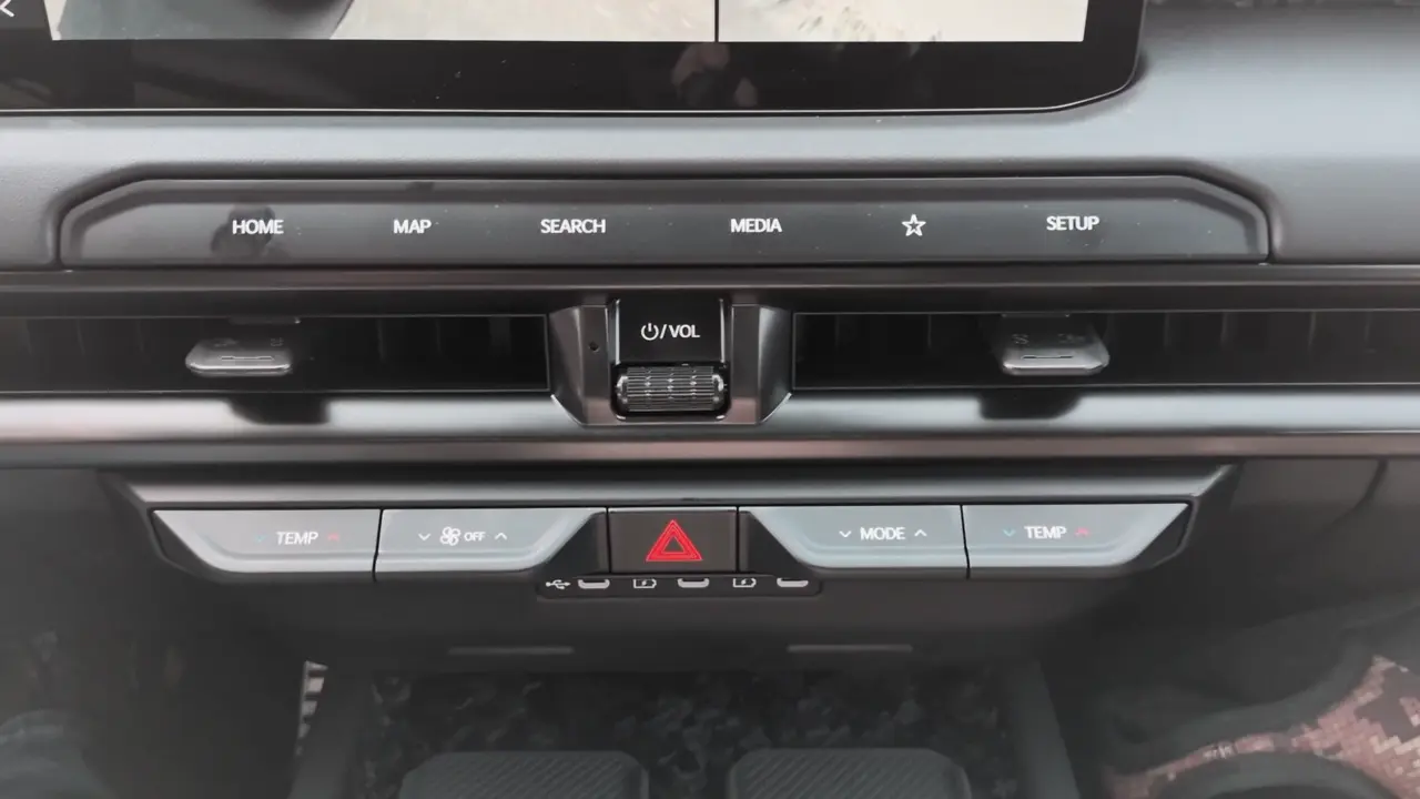 Kia Telluride dashboard controls